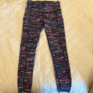 Lululemon Fast and Free legging 7/8 length size 6
